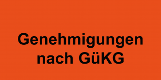 Genehmigungen nach GüKG