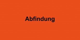 Abfindung