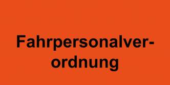 Fahrpersonalverordnung
